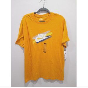 Nike Men's Short Sleeve Swoosh Logo Printed T-Shirt Size XL J2100-752
